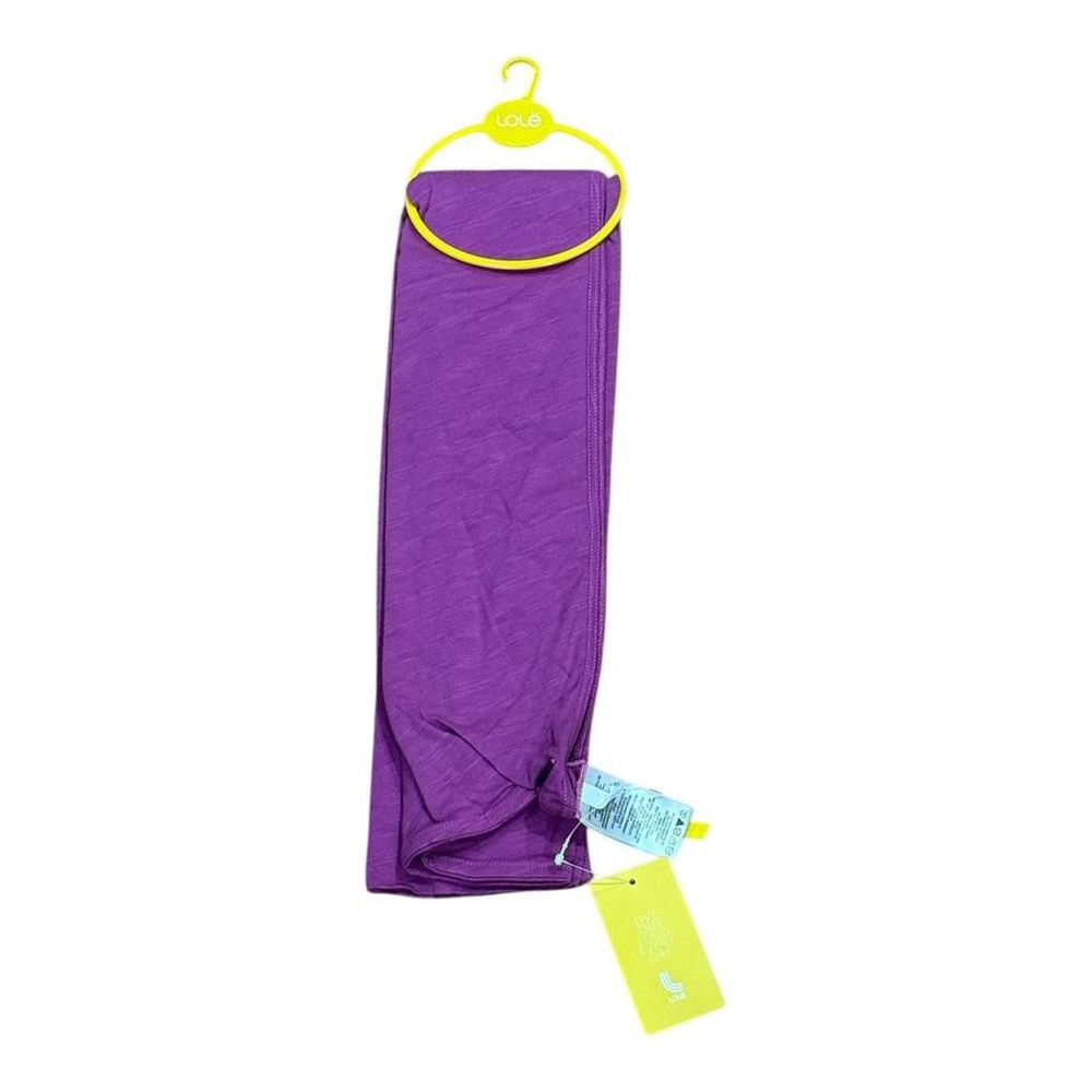 Lole Creation Scarf Womens One Size Purple Dahlia Organic Cotton Lightweight